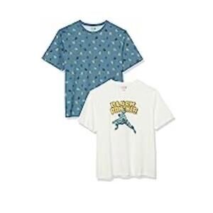 Amazon Essentials Disney | Marvel | Star Wars Men's Crewneck T-Shirts New